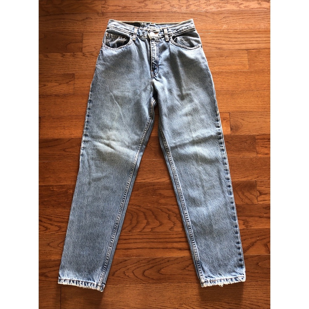 Vintage Levis 550 Jeans Relaxed Fit Tapered Leg Women's 5 Jr Short Faded Wash